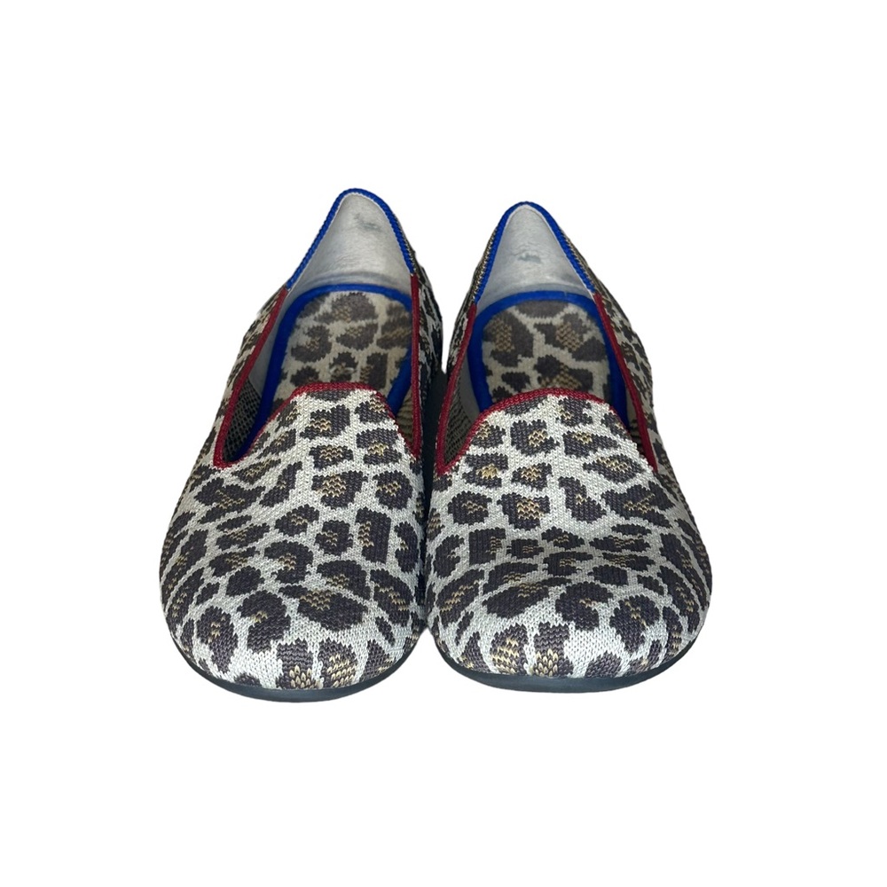 ROTHYS MOCHA SPOT LEOPARD COLOR FLATS